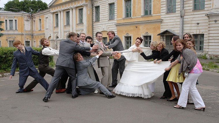 Драка на свадьбе прикол