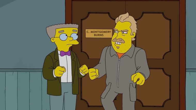 Симпсоны Мистер Бернс инопланетянин