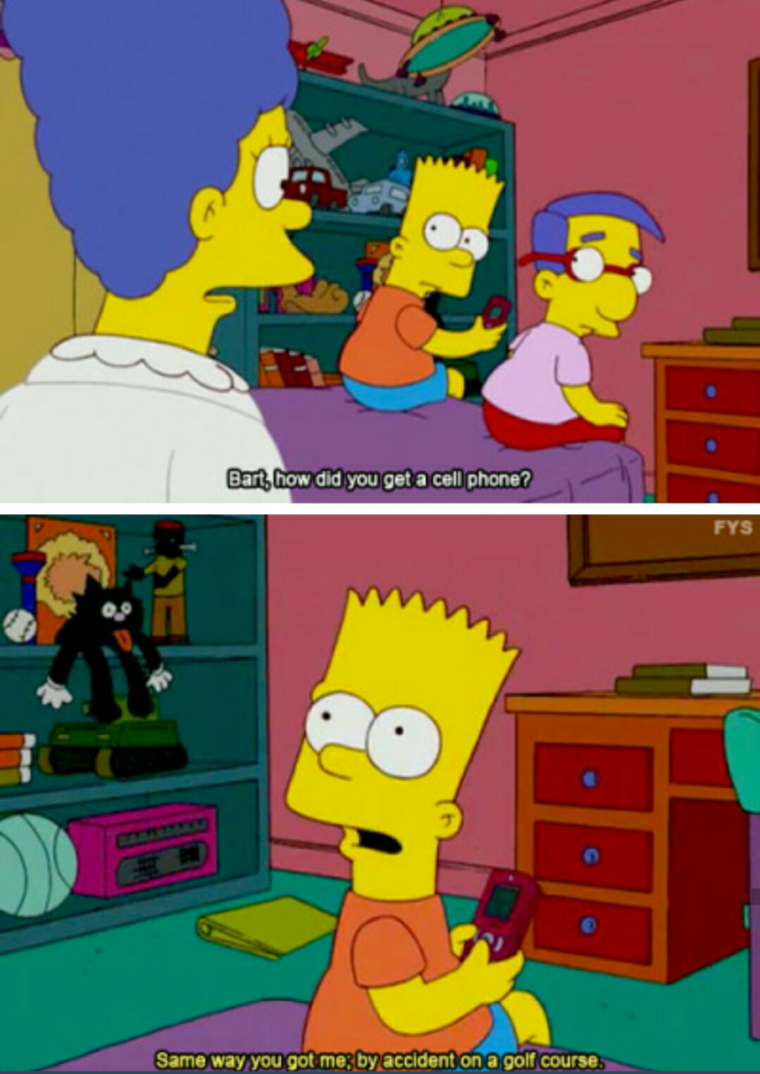 Симпсоны барт смешные моменты