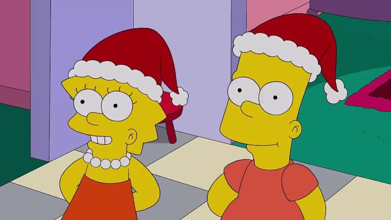 Симпсоны Рождественская