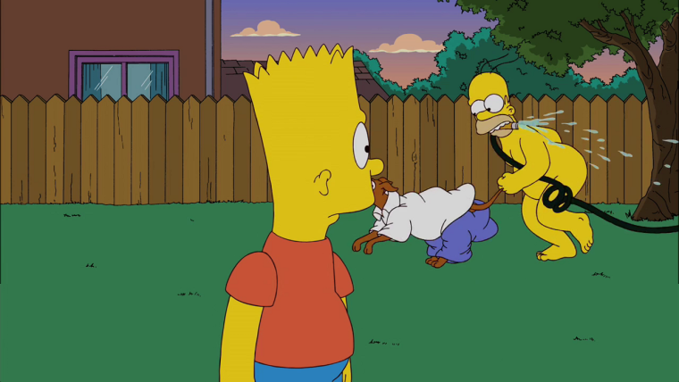 Барт симпсон моменты