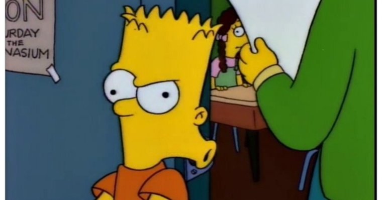 Барт симпсон кадры