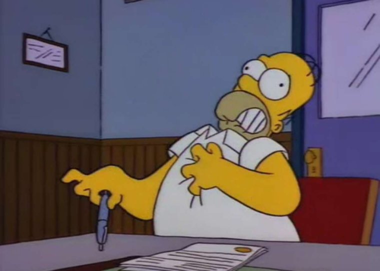 Гомер симпсон кадры