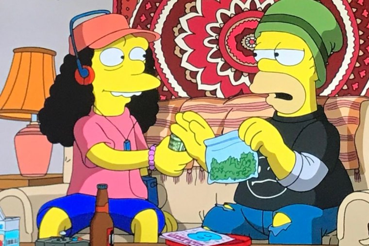 Симпсоны мардж полицейский