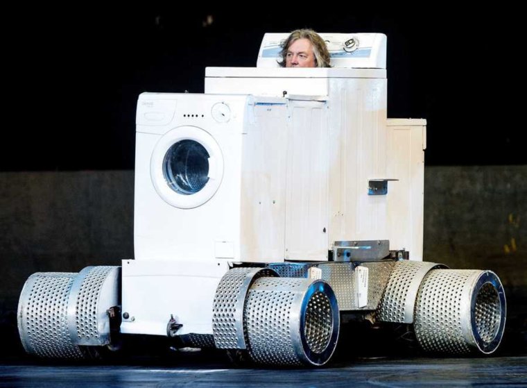 Человек в стиралке
