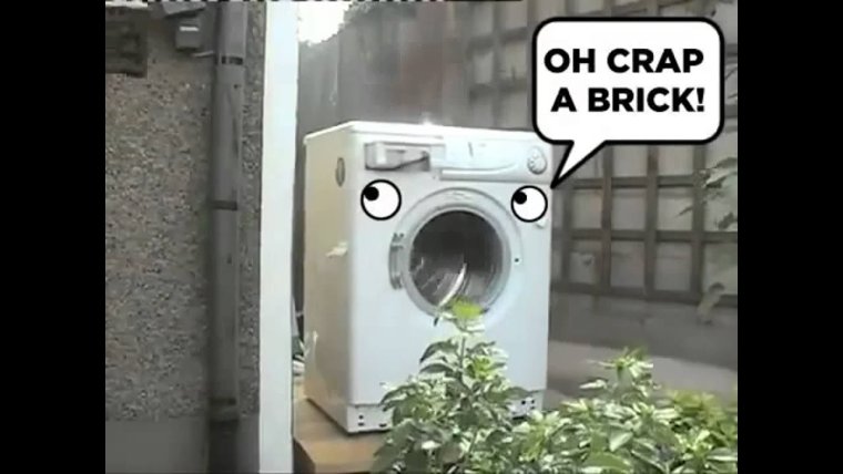 Кирпич в стиралке