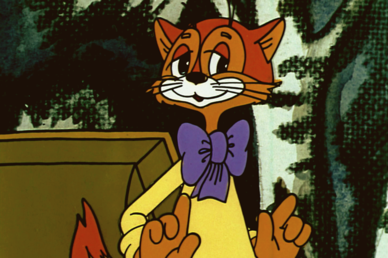 Рисунок кот Леопольд и мыши