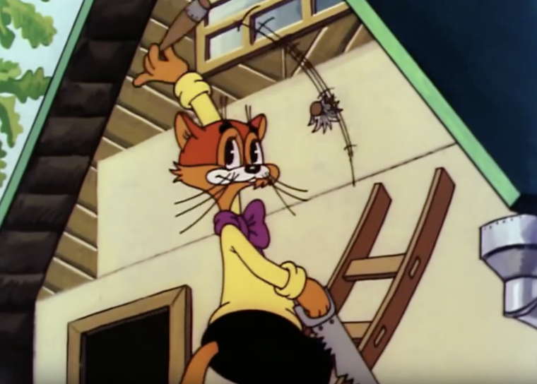 Леопольд 02 прогулка кота Леопольда