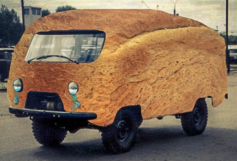 Буханка батон УАЗ