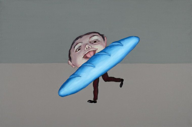 Голубой батон