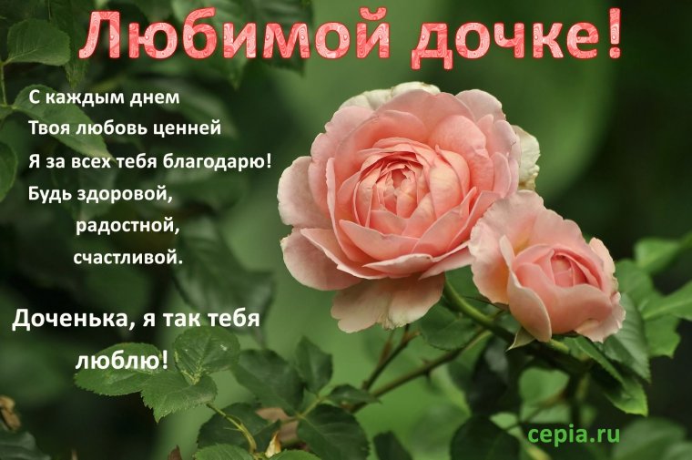 Поздравления с днём рождения дочери от мамы своими словами