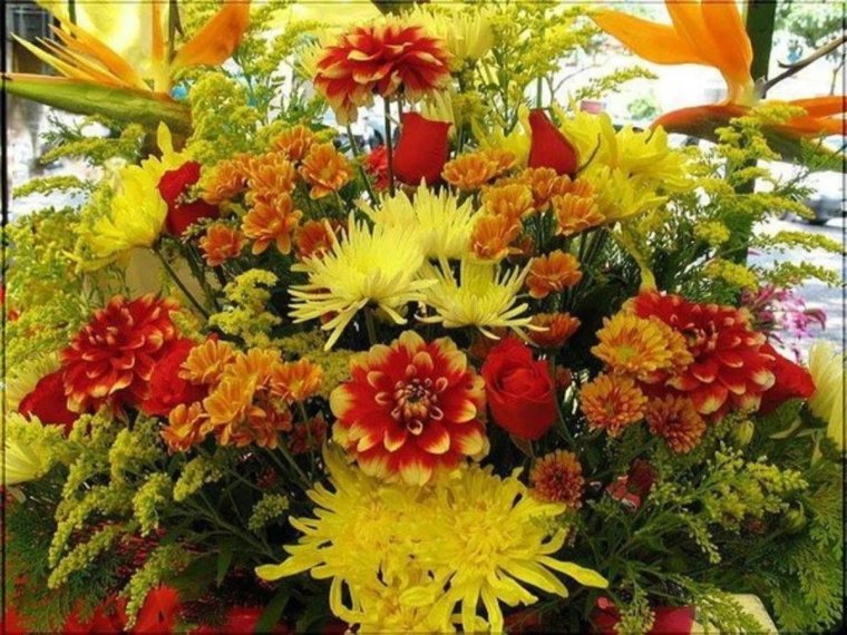 Шикарный осенний букет