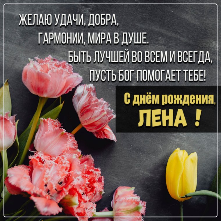 Леночка с юбилеем 50