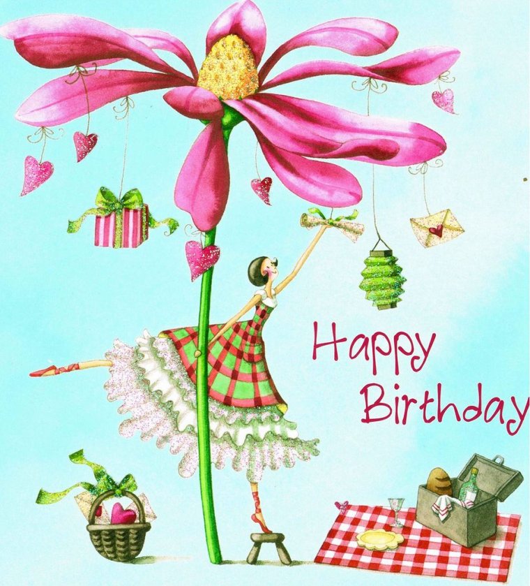 Необычные открытки с днем рождения