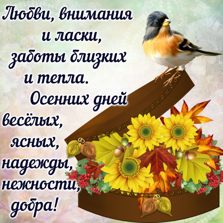 Красивые осенние пожелания