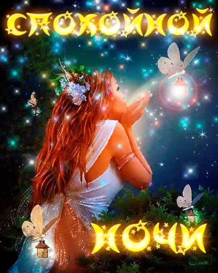 Цветы с пожеланием спокойной ночи