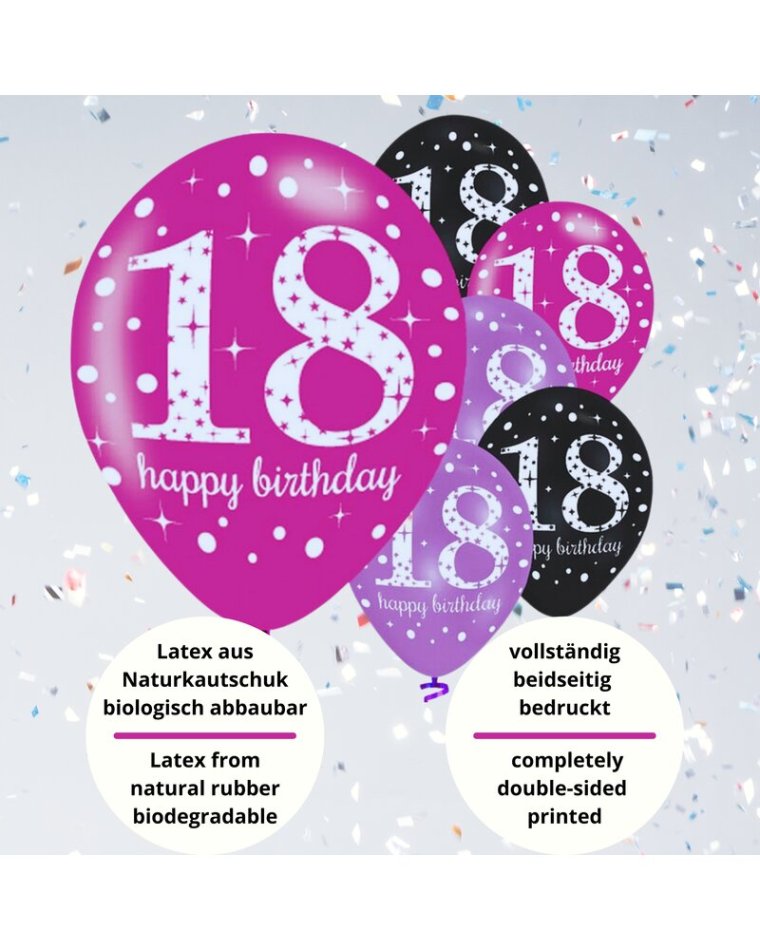 С днём рождения 18 лет