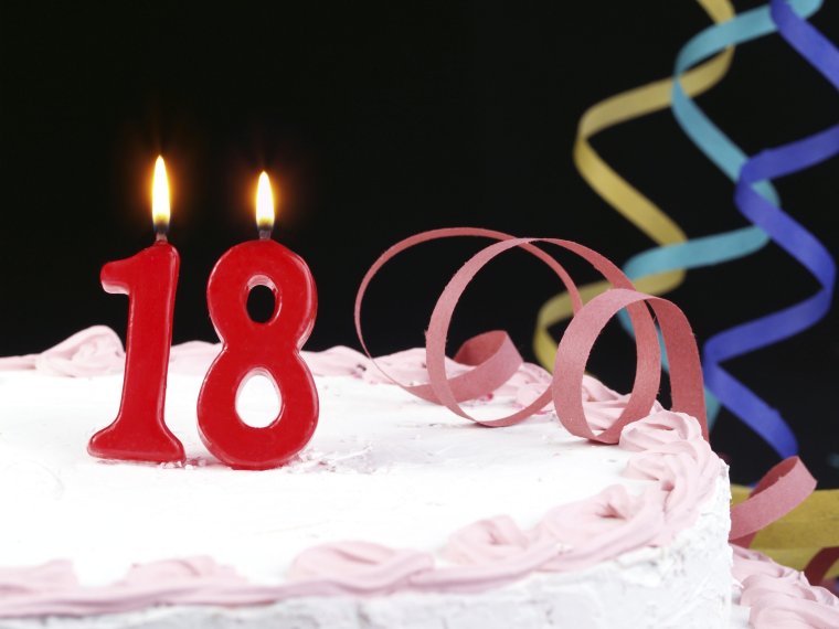 Тебе сегодня 18