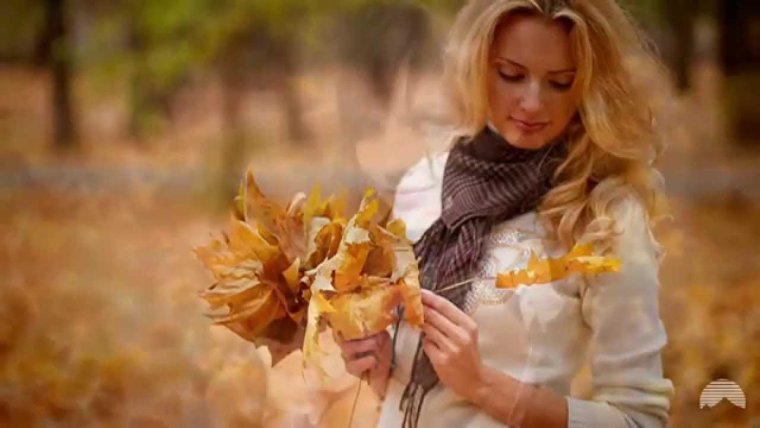 Осенний букет открытка