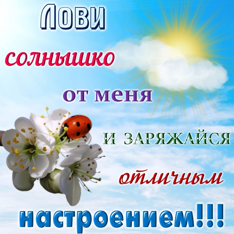 Удачного дня и хорошего настроения