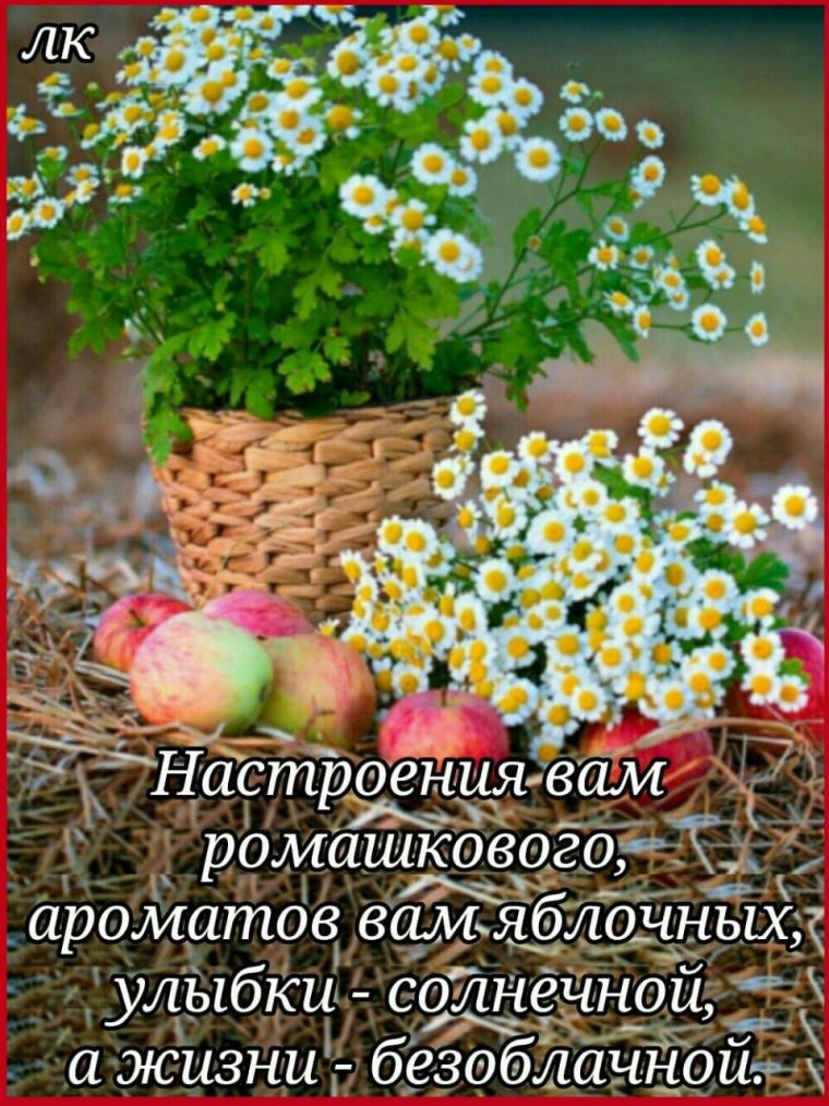 Благословенного дня и хорошего настроения