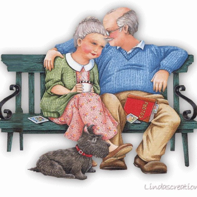 Бабушка и дедушка