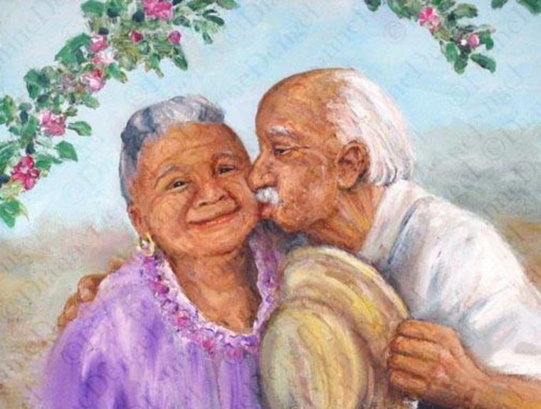 Художник Dianne Dengel бабушки и дедушки