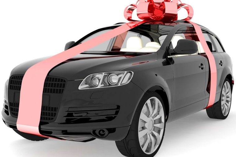 Бант на машину