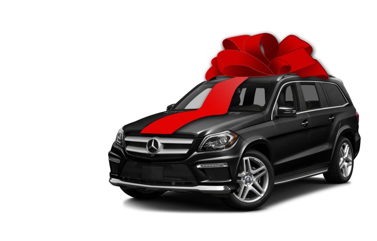 Автомобиль с бантиком