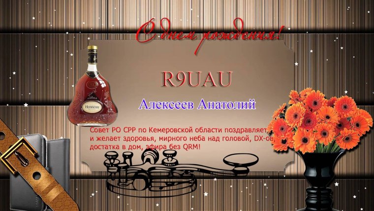 С днём рождения мужчине