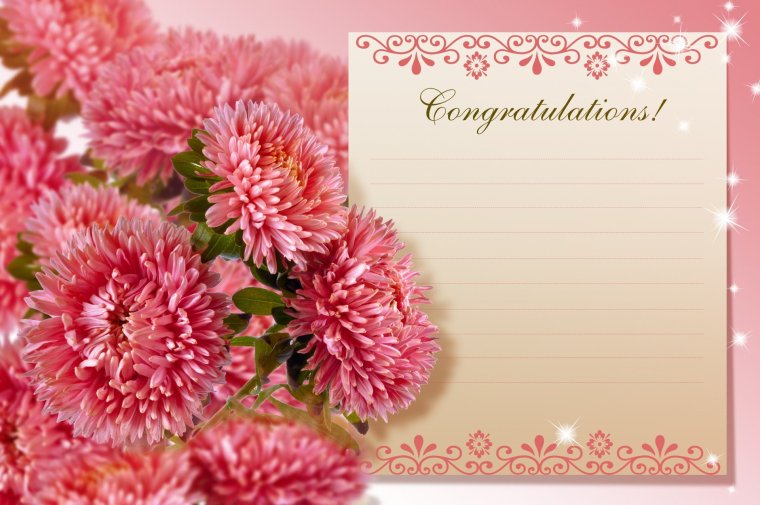 Фон для поздравления с днем рождения женщине