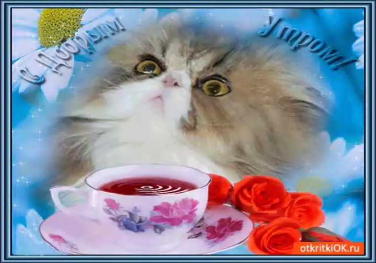 Открытки с добрым утром из одноклассников