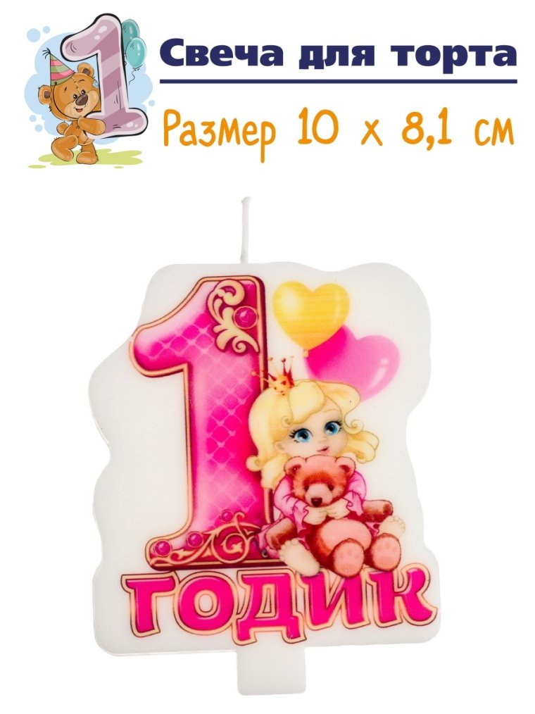 С днём рождения 1 год девочке