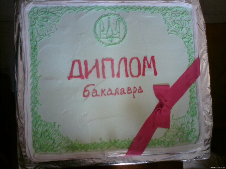 Торт поздравление с защитой диплома