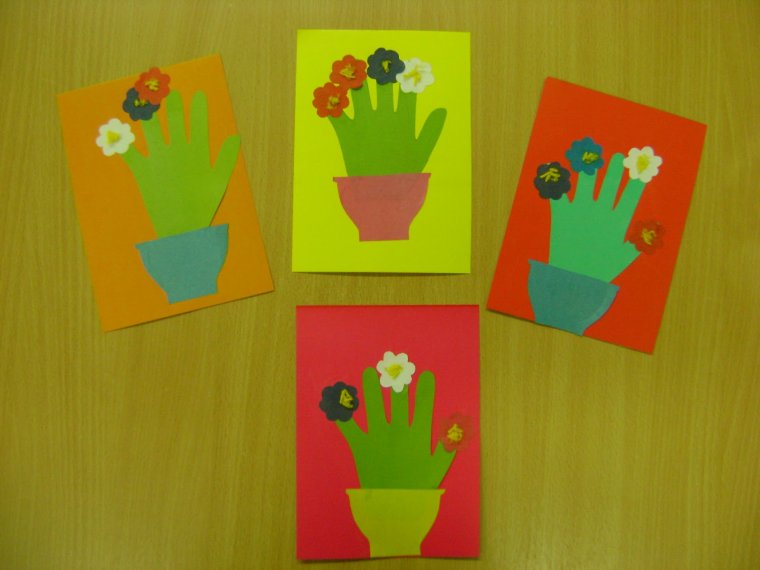 Поделка для мамы младшая группа