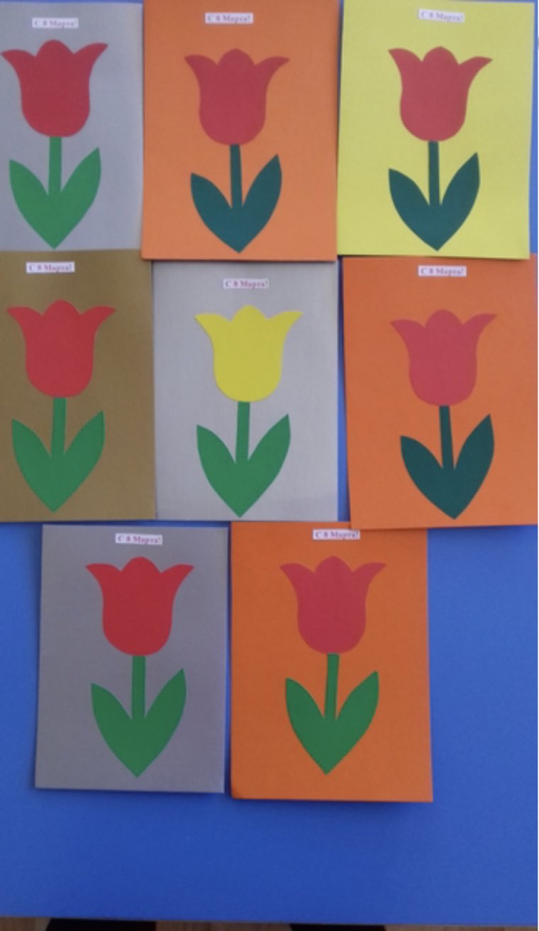 Подарок маме на 8 марта младшая группа