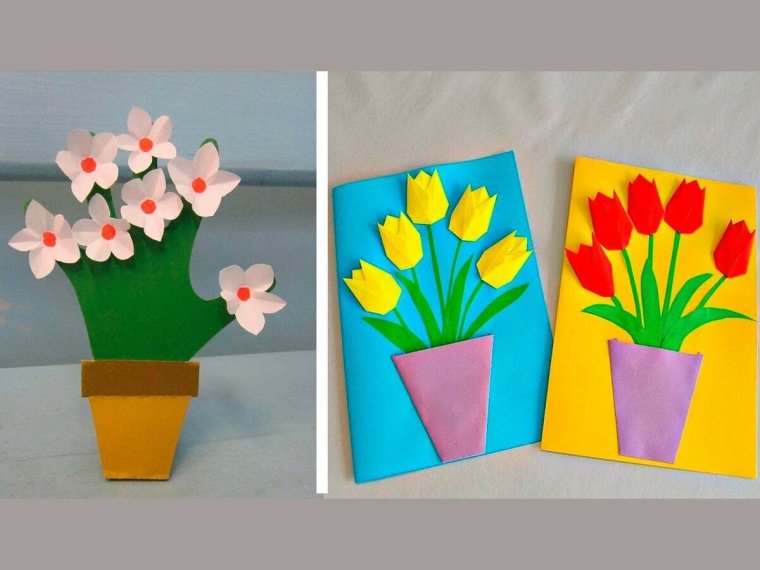 Поделки на 8 марта