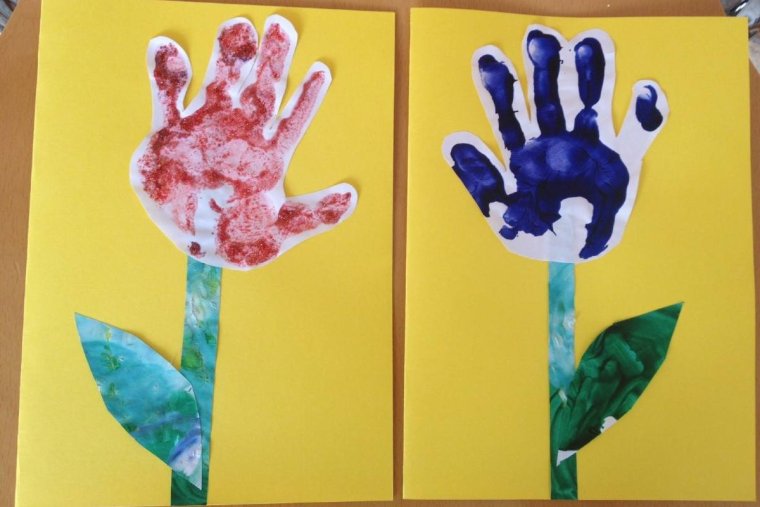 Подарок для мамы от малышей