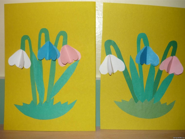 Открытка для мамы старшачигруппая