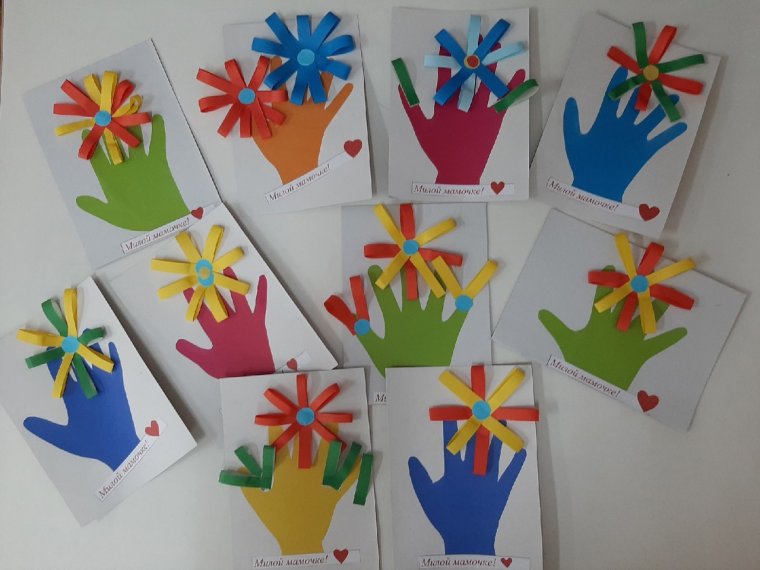 Аппликация цветы старшая группа