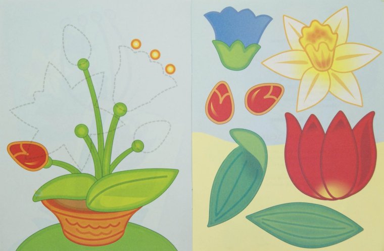 Коллективная работа ко Дню матери в детском саду