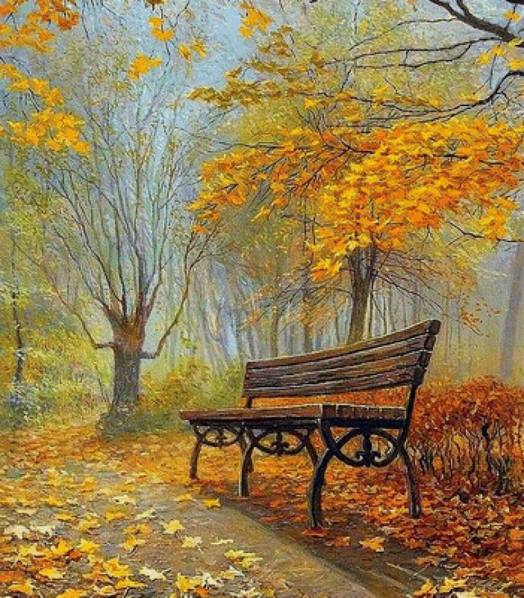 Художник Ольга Дидык осень