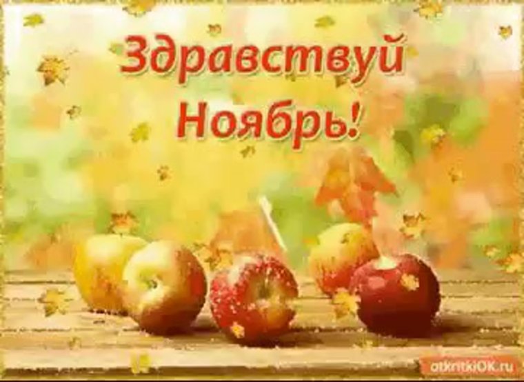 Здравствуй ноябрь