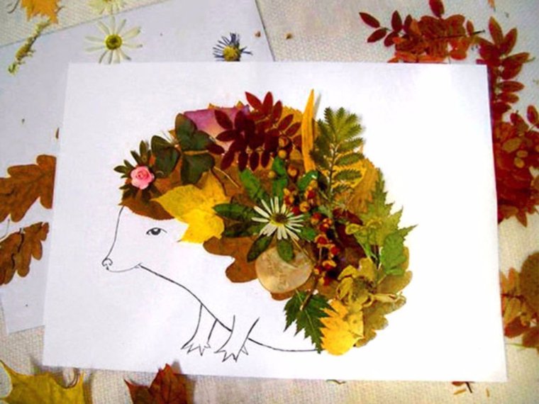 Осенняя аппликация