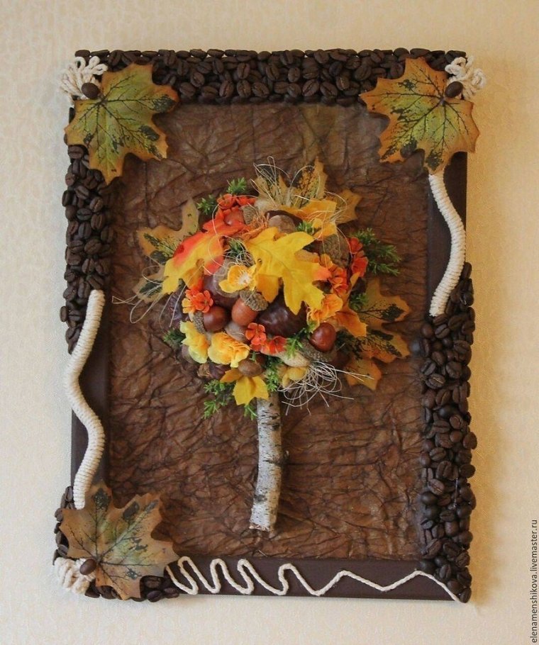 Осеннее панно в детский сад