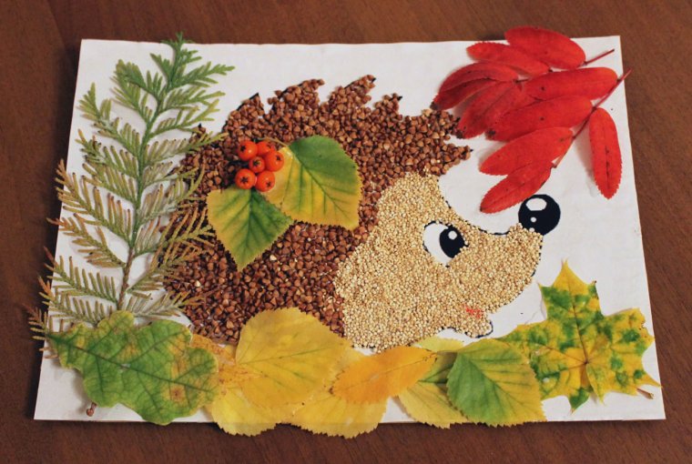 Панно из косточек