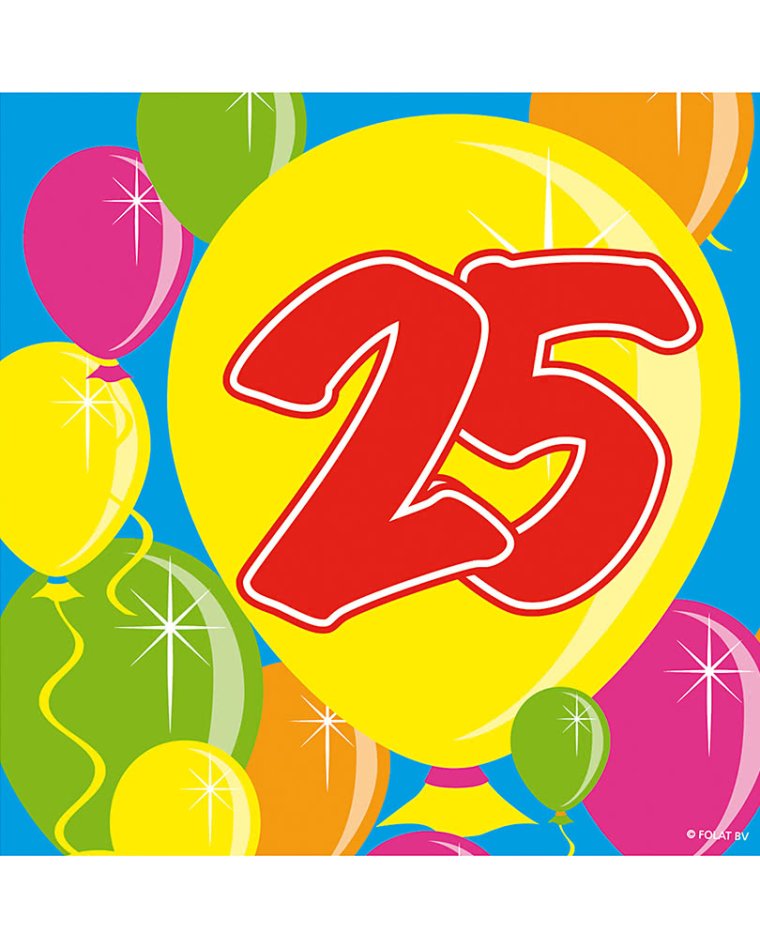 Украшение торта на 25 лет