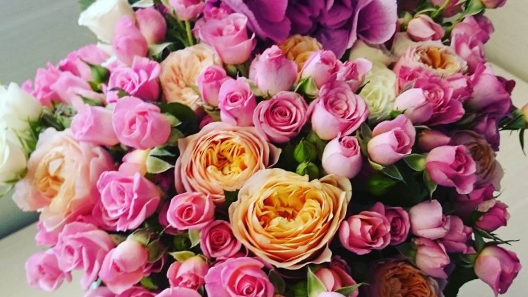 Цветы стильно