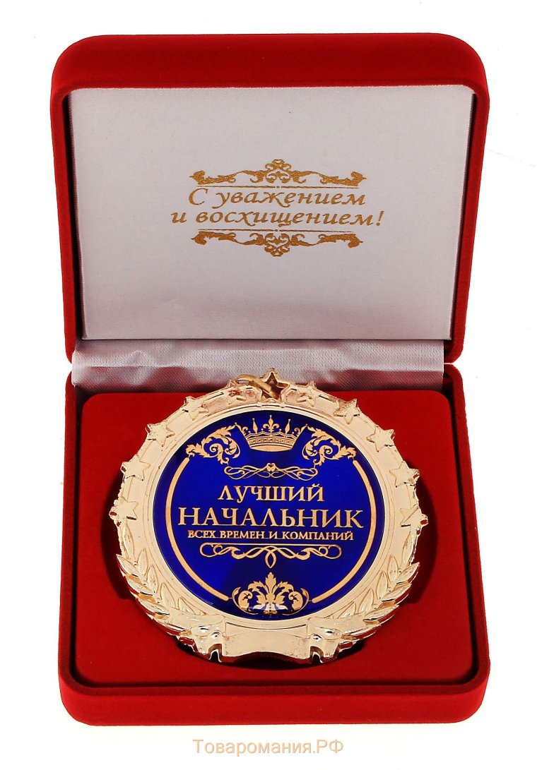 Медаль самый лучший начальник