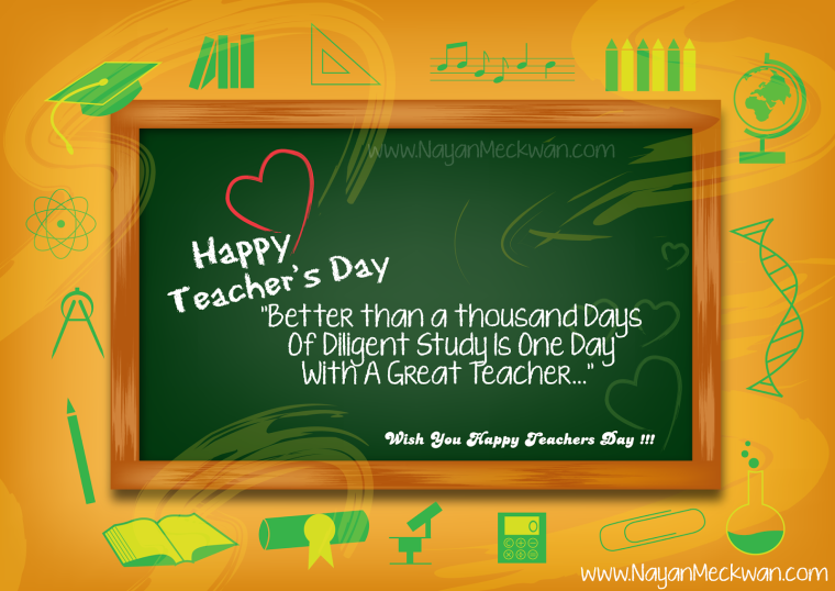 Открытка teacher's Day